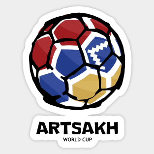 Artsakh Football Country Flag Sticker